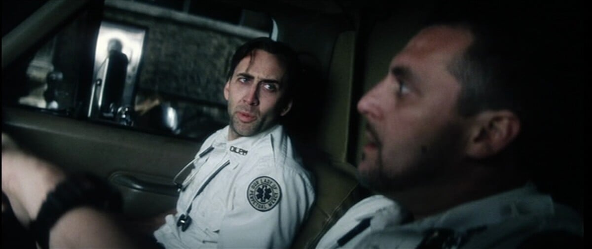 Nicolas Cage vo filme Bringing Out the Dead.