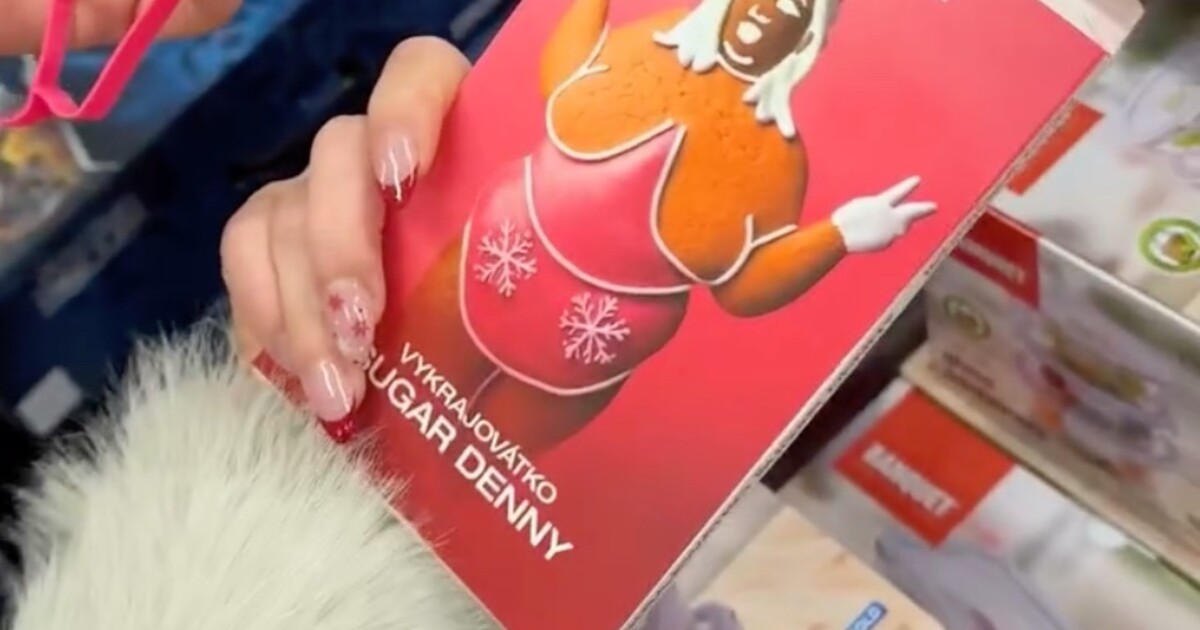 Vánoční vykrajovátka připomínající Sugar Denny zaplavila internet. Opravdu je prodává?