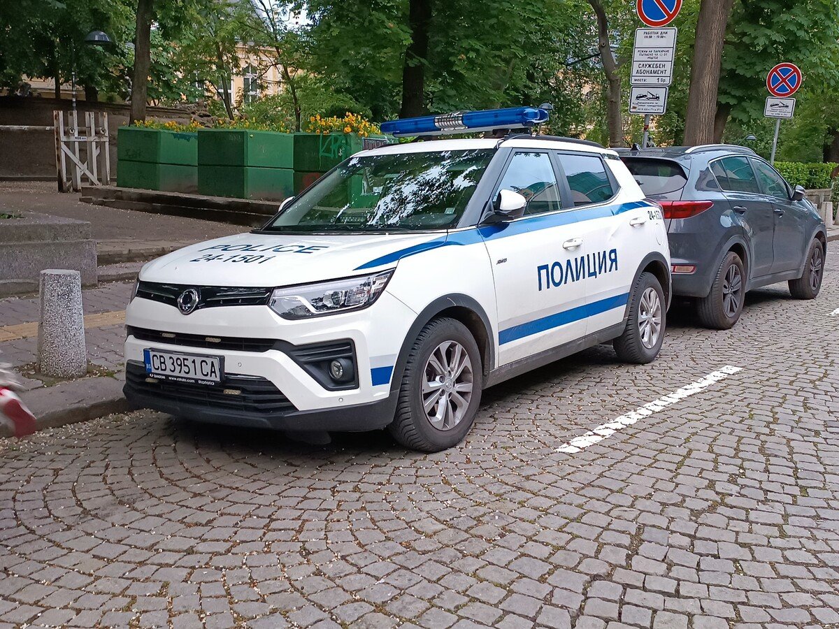 policia bulharsko