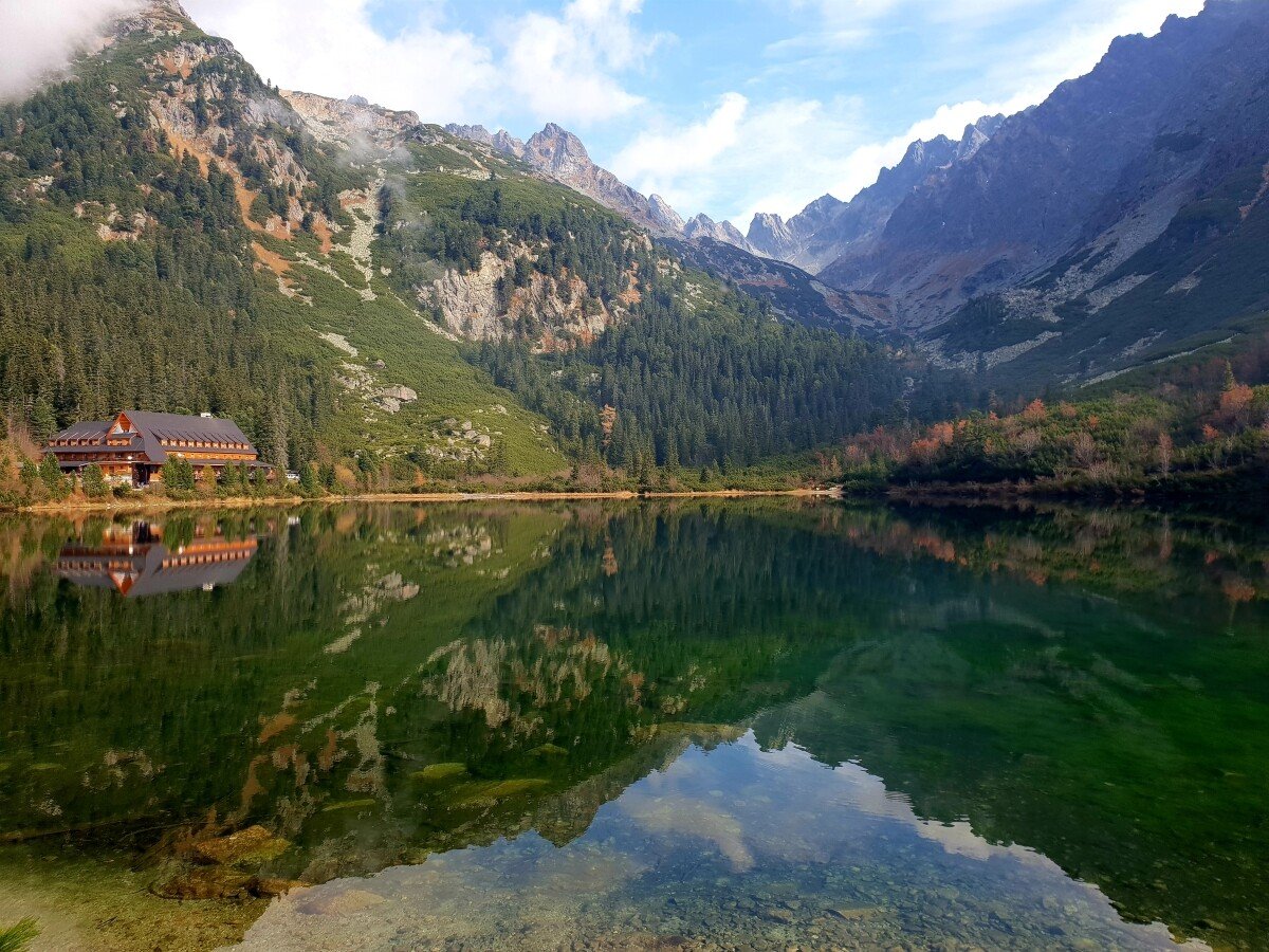 Popradské pleso. 