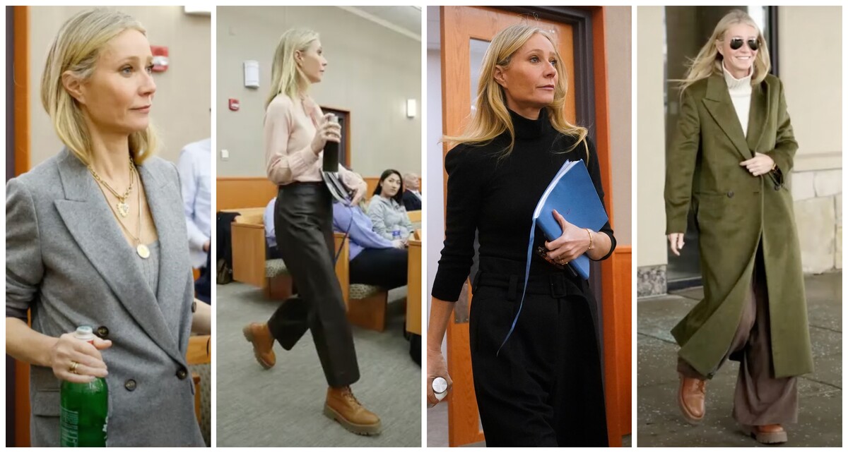 Gwyneth Paltrow so svojimi outfitmi na súde je „chodiaca“ estetika quiet luxury.