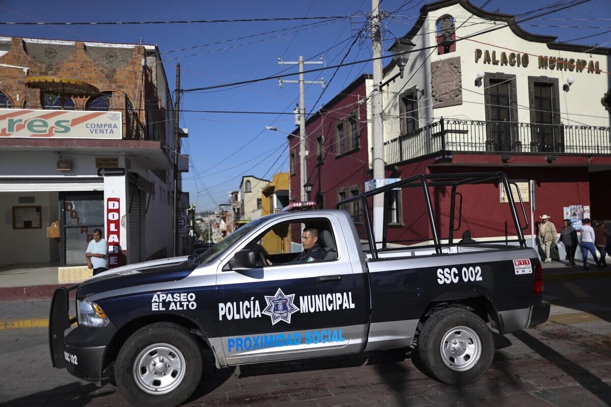 Ilustračné foto mexickej polície.