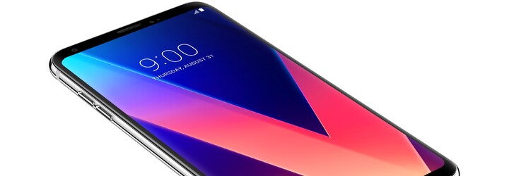 Smartfón V30 od LG dostal krásny OLED displej s tenkými rámikmi. Hanbiť sa však nemusí ani za fotky či audio