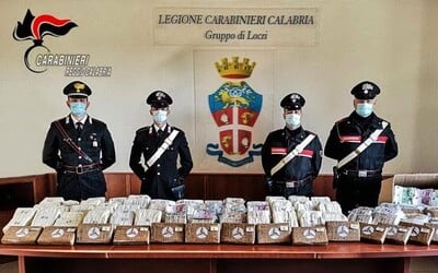 Polícia zhabala 17 kíl kokaínu a 5 miliónov eur v hotovosti pri obyčajnej cestnej kontrole. Peniaze zrejme patria talianskej mafii.