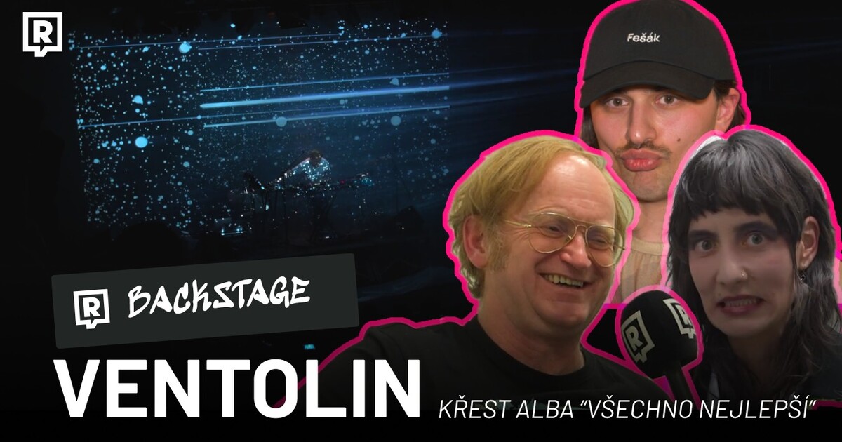 Všechno nejlepší! Ventolin nám ukázal backstage svého vyprodaného křtu v ARCHA+