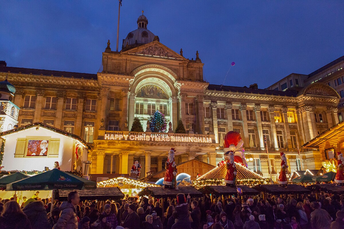 Birmingham vianočné trhy