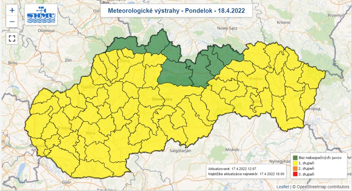 počasie