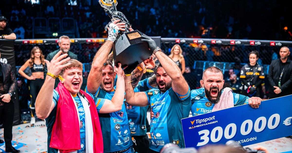 Velkolepá show na turnaji Oktagon 82. Známe vítěze boje o 7 milionů korun, strhující přestřelku předvedl i Čech