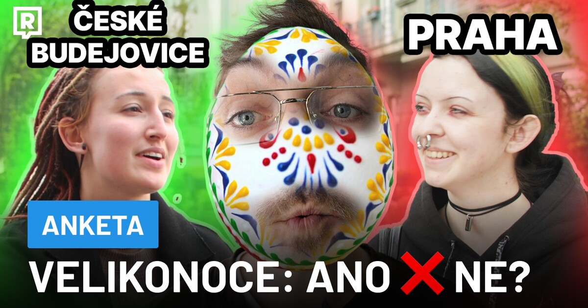 Máš rád*a Velikonoce, nebo tě děsí? Ptali jsme se v ulicích Prahy a Českých Budějovic