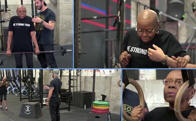 80letá žena se věnuje crossfitu, aby se vypořádala se smrtí svého muže 80letá žena se věnuje crossfitu, aby se vypořádala se smrtí svého muže