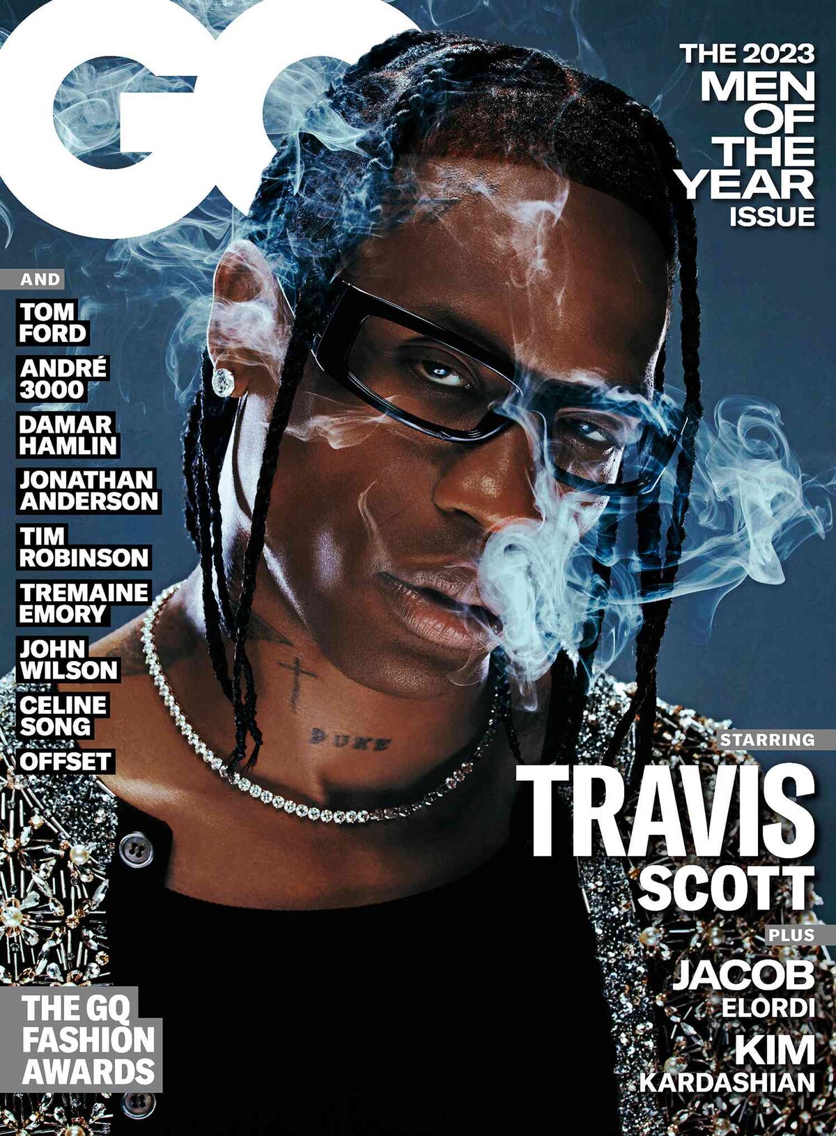 Raper na obálke magazínu GQ. 