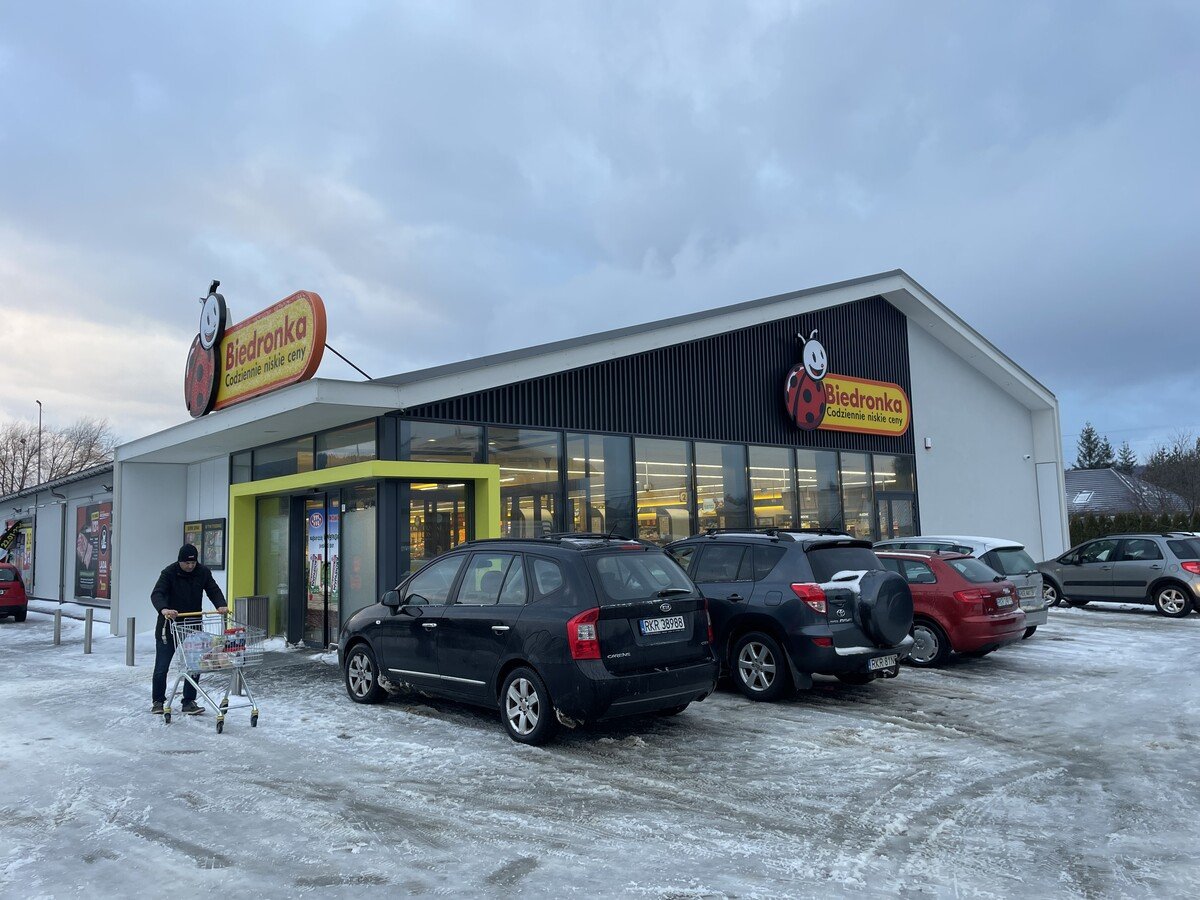 Biedronka, Poľsko, Supermarket