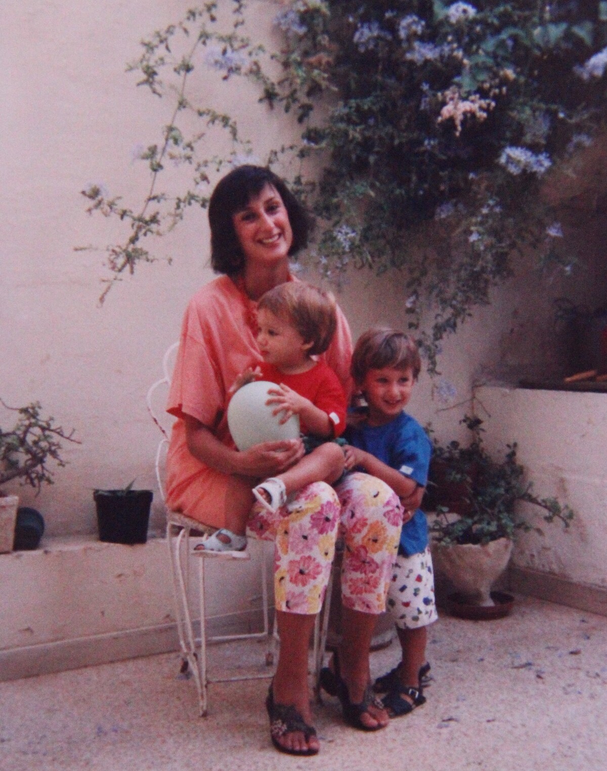 Novinárka Daphne Caruana Galizia so svojimi synmi.