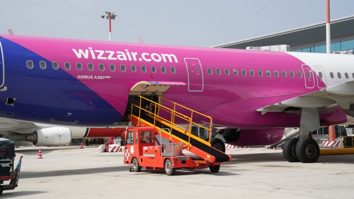 Wizz Air lietadlo 