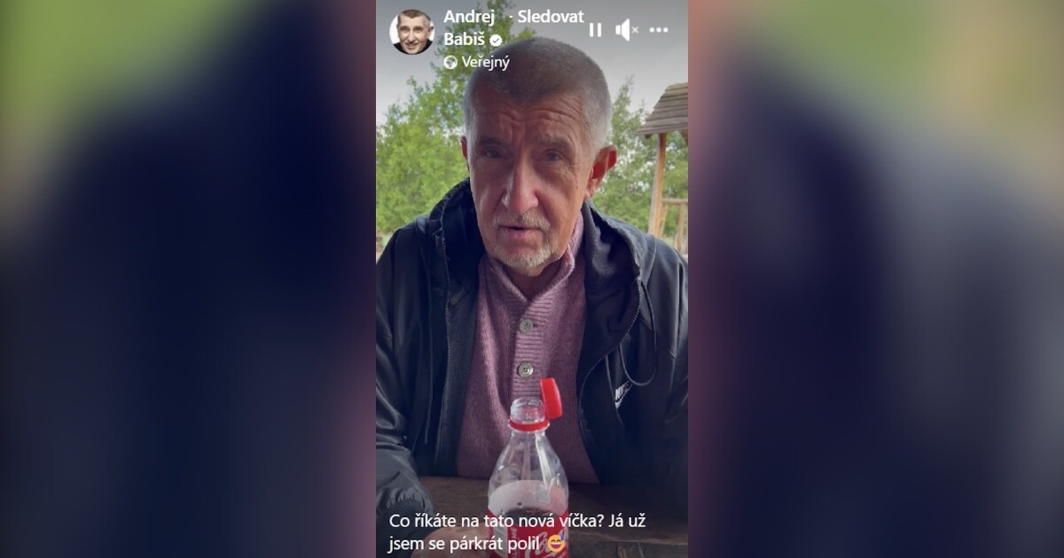 Babiš na TikToku kritizoval EU za víčka připevněná k lahvím. Schválila je ale jeho vláda