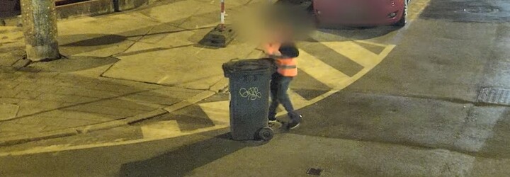 Zloděj v Brně se vydával za uklízeče. V popelnici, kterou táhl, schovával kradené zboží