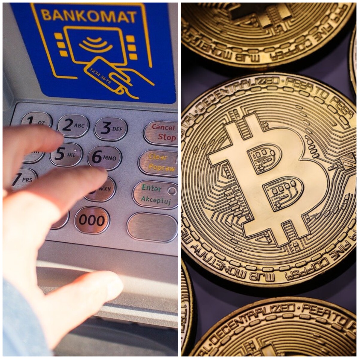 bitcoin, bankomat