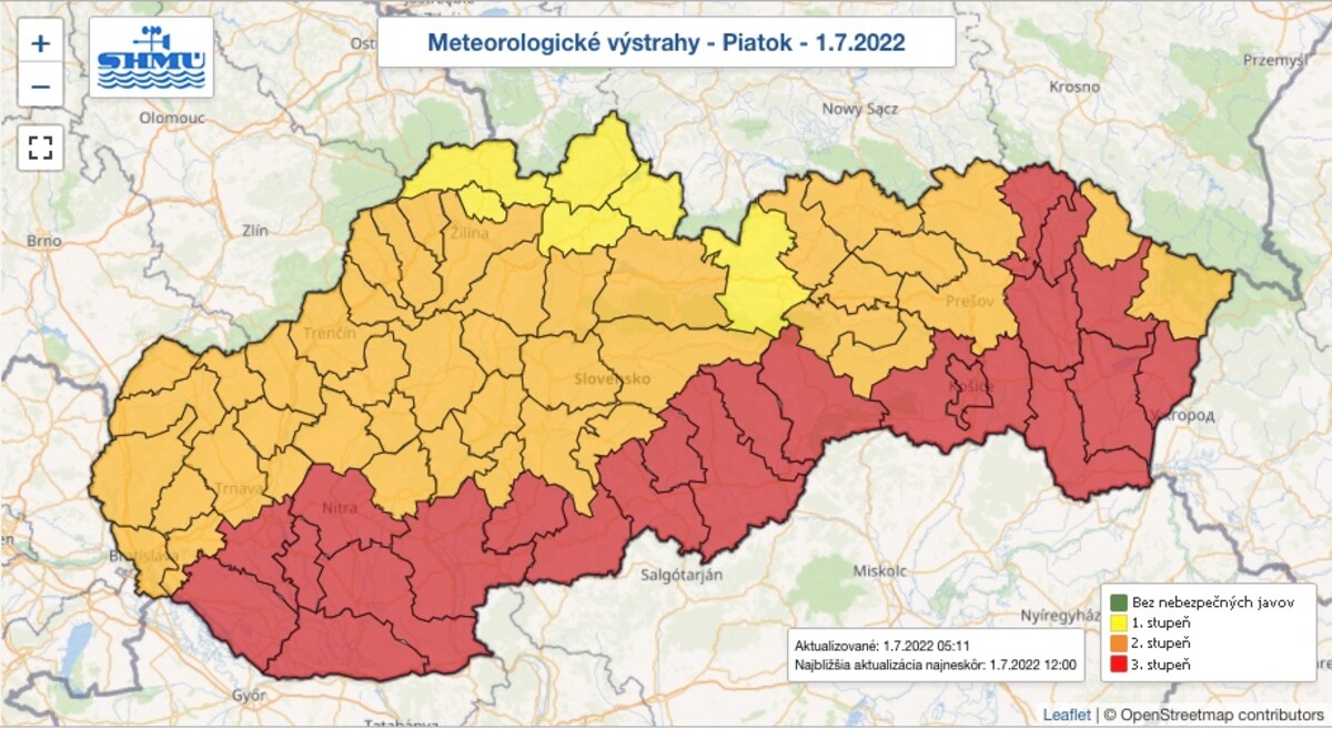 Slovenský hydrometeorologický ústav (SHMÚ)