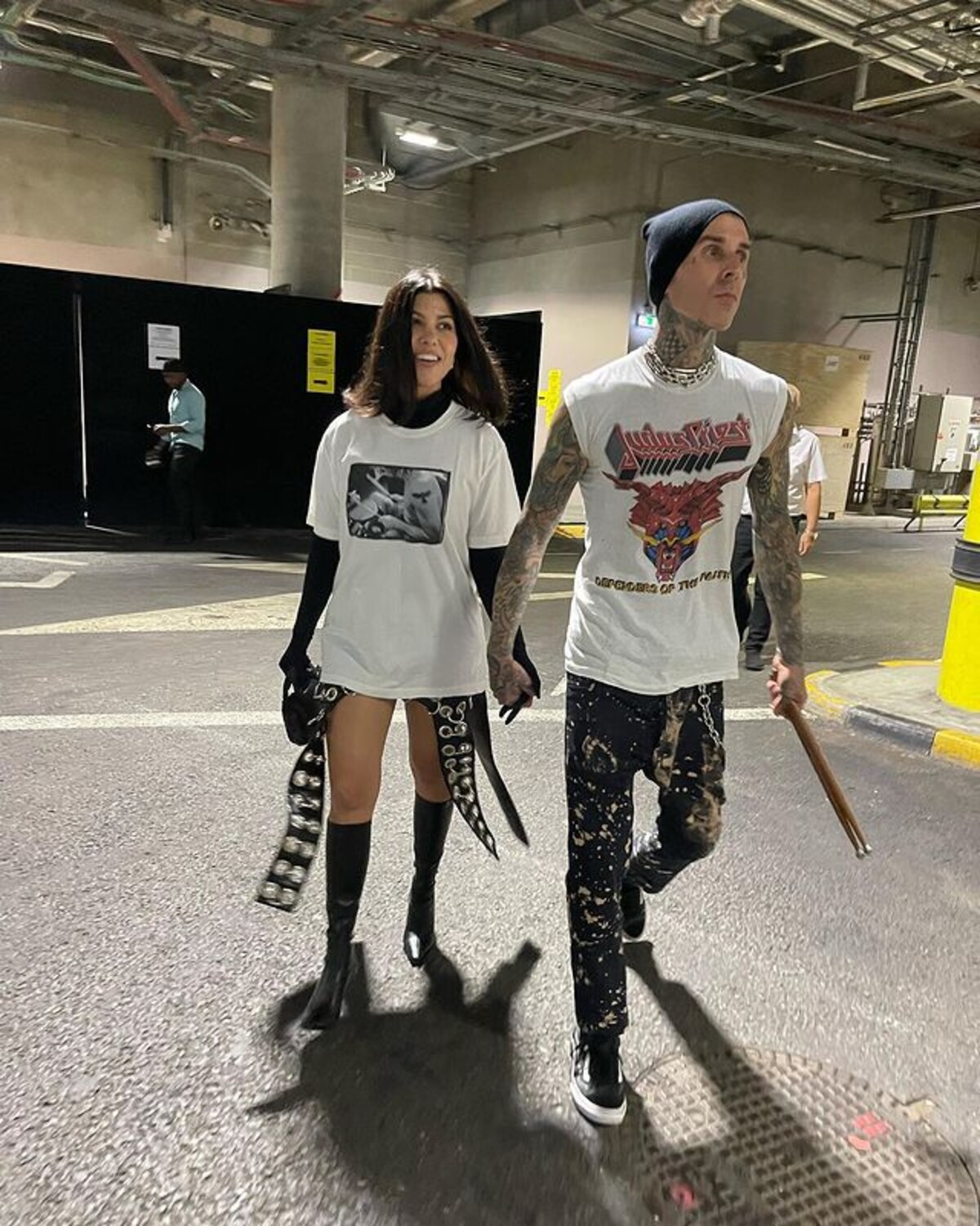 Módnou dvojicou roka sú Kourtney Kardashian a Travis Barker.