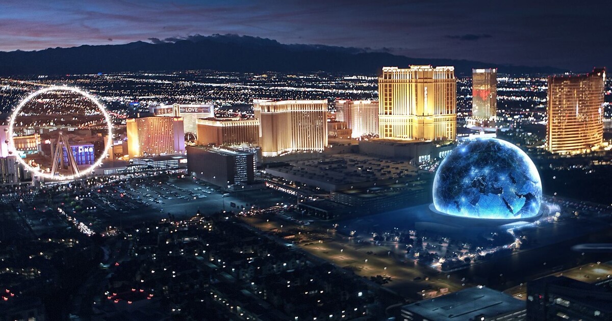 Takto vypadá nová futuristická budova v Las Vegas. Je pokrytá LED světly