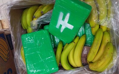 840 kíl kokaínu ležalo v krabiciach s banánmi. V českých supermarketoch našli kontraband za takmer 90 miliónov eur