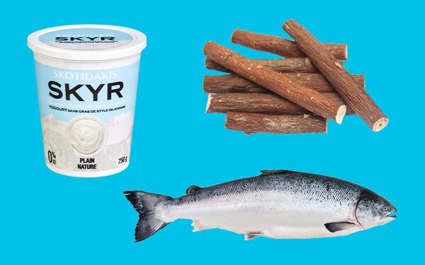 Ryby, skyr a sladké drievko sú základom: