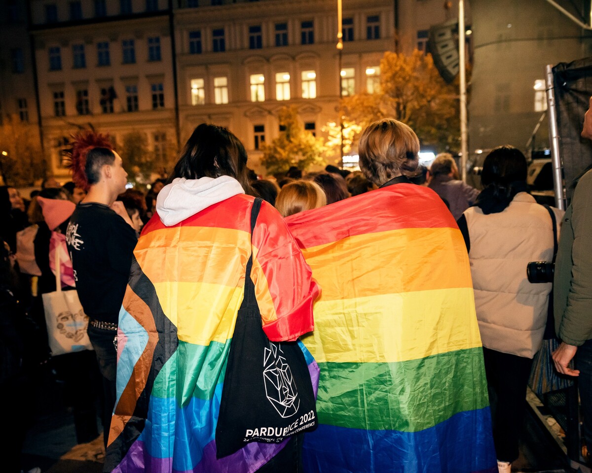 LGBTQ protest 