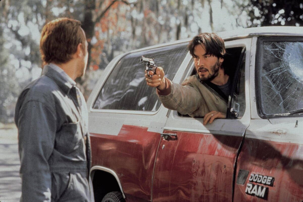 Keanu Reeves vo filme The Gift (2000).