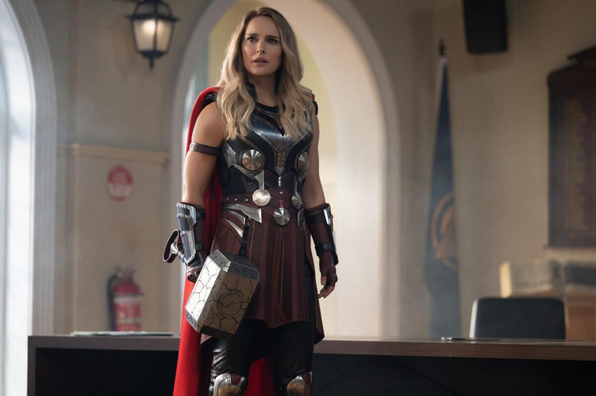 Natalie Portman jako Jane ve filmu Thor: Láska jako hrom.