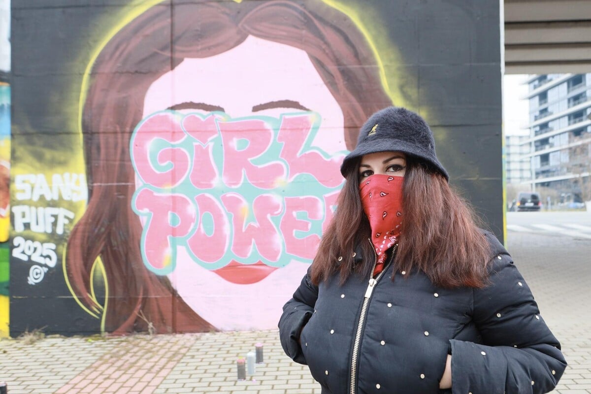 Sany, Graffiti