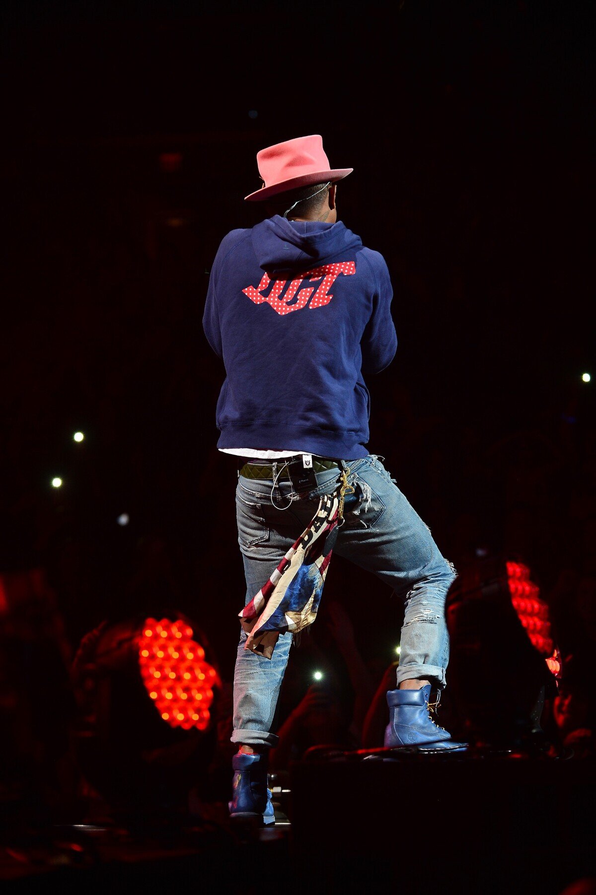 Skateboard P počas koncertu v roku 2014.