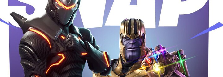Avengers ve Fortnite? Nový update přinesl limitovaný mód, kde se můžeš proměnit v Thanose