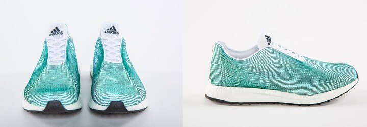 Adidas poukazuje na znečišťování oceánů zajímavým konceptem boty z větší části vyrobené z vylovených materiálů