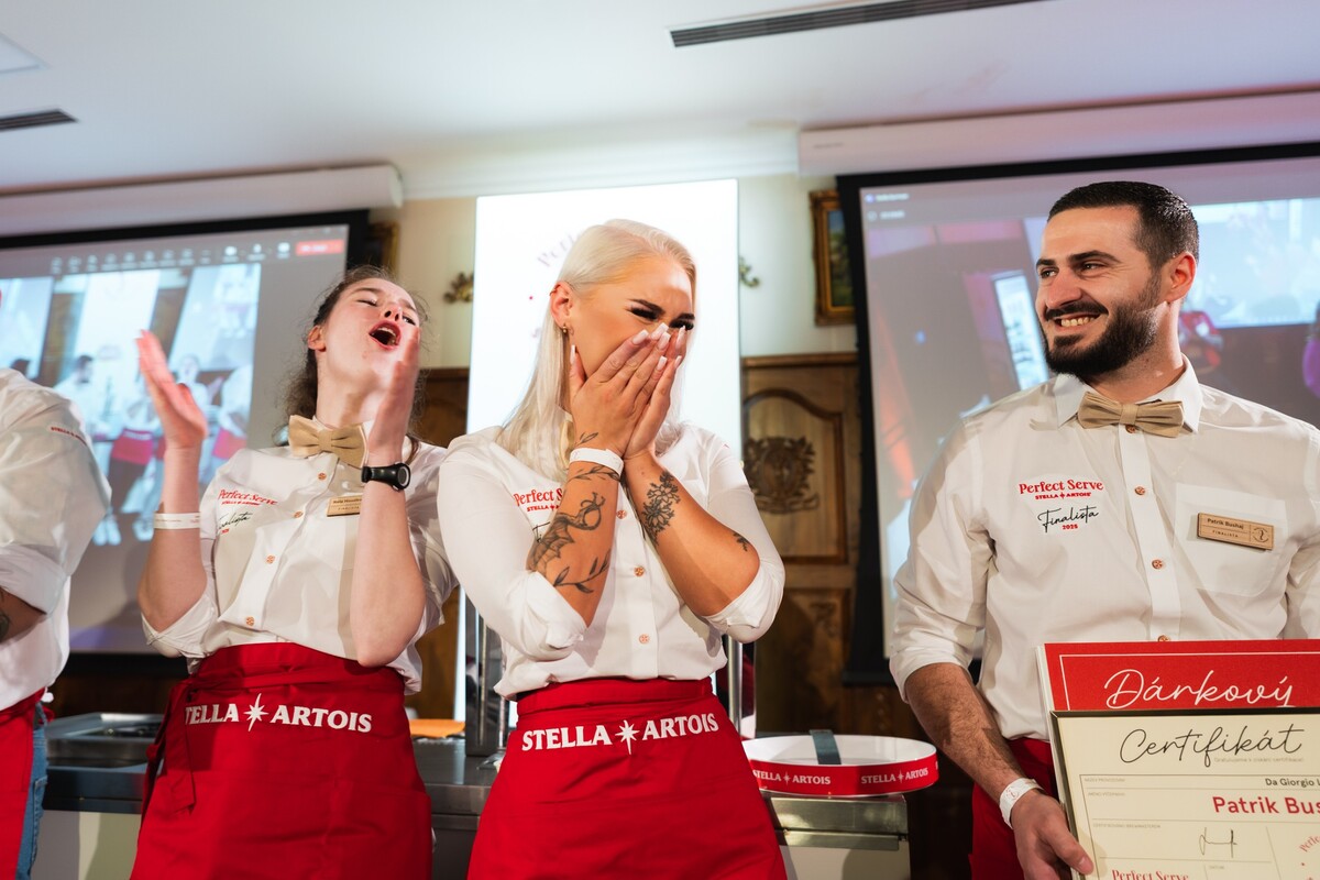 Stella Artois, pivo, čepování