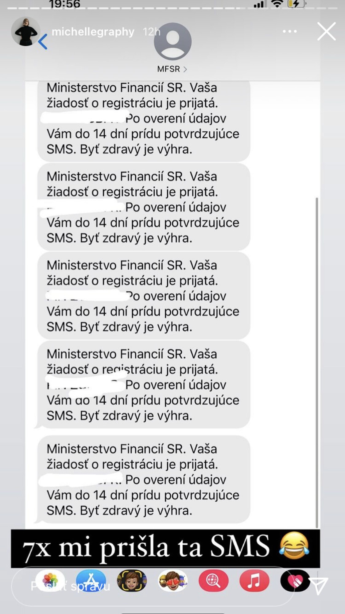 očkovacia lotéria SMS