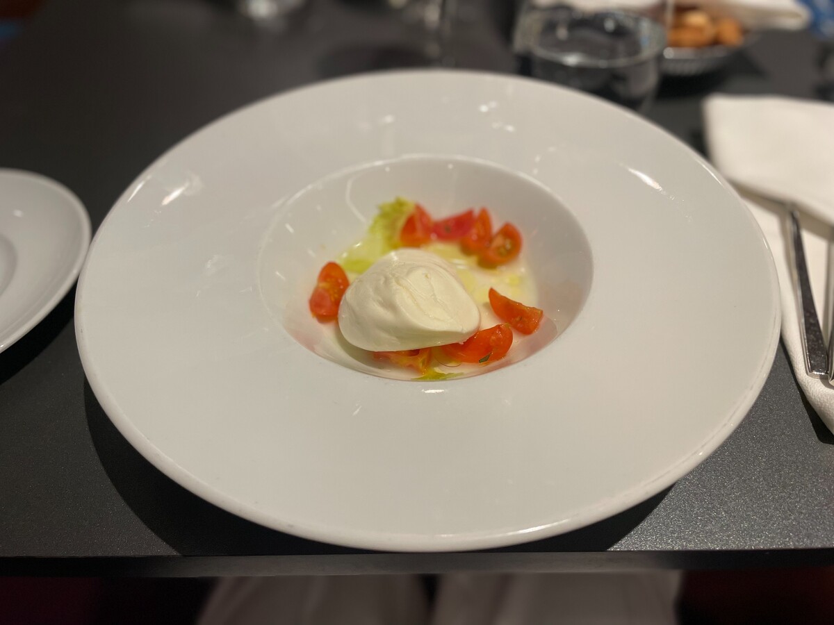 Predjedlo v reštaurácii La Maremma.