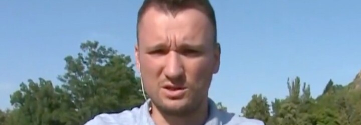 Slovenský redaktor monitoroval vlnu veder. Zkolaboval v přímém přenosu