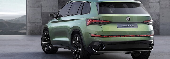 VisionS oficiálně! První SUV od Škody bude hybridní čtyřkolka s atraktivním designem