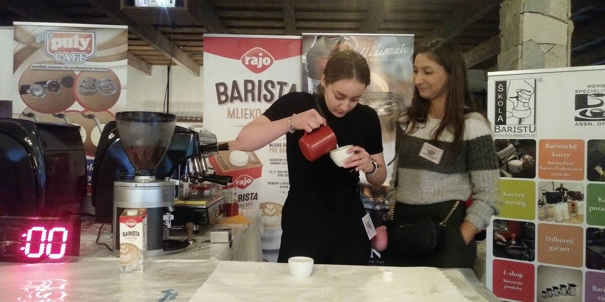 Výnimkou nie sú ani baristické súťaže 