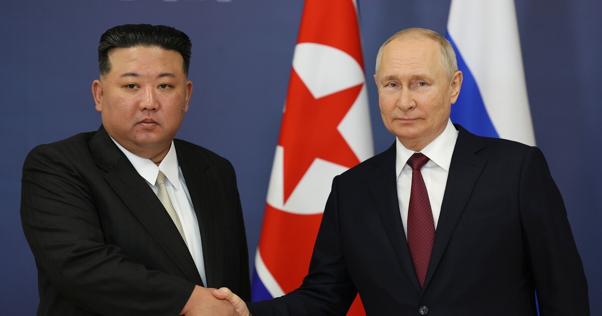 Kim + Vladimir = VSL? Diktátor Kim Čong-un navštívil ruskou továrnu na stíhačky