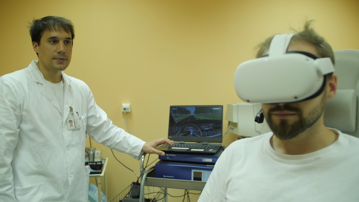 Virtuální realita, nemocnice