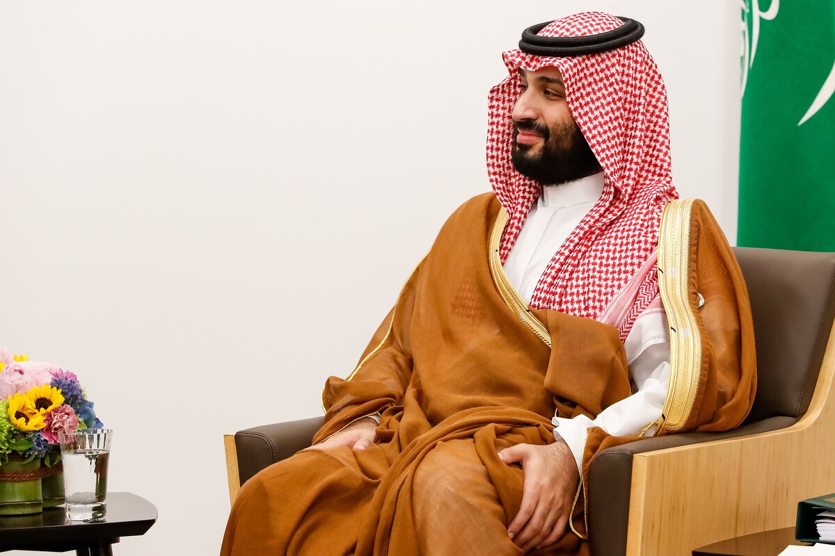 Korunný princ Mohamed bin Salmán.