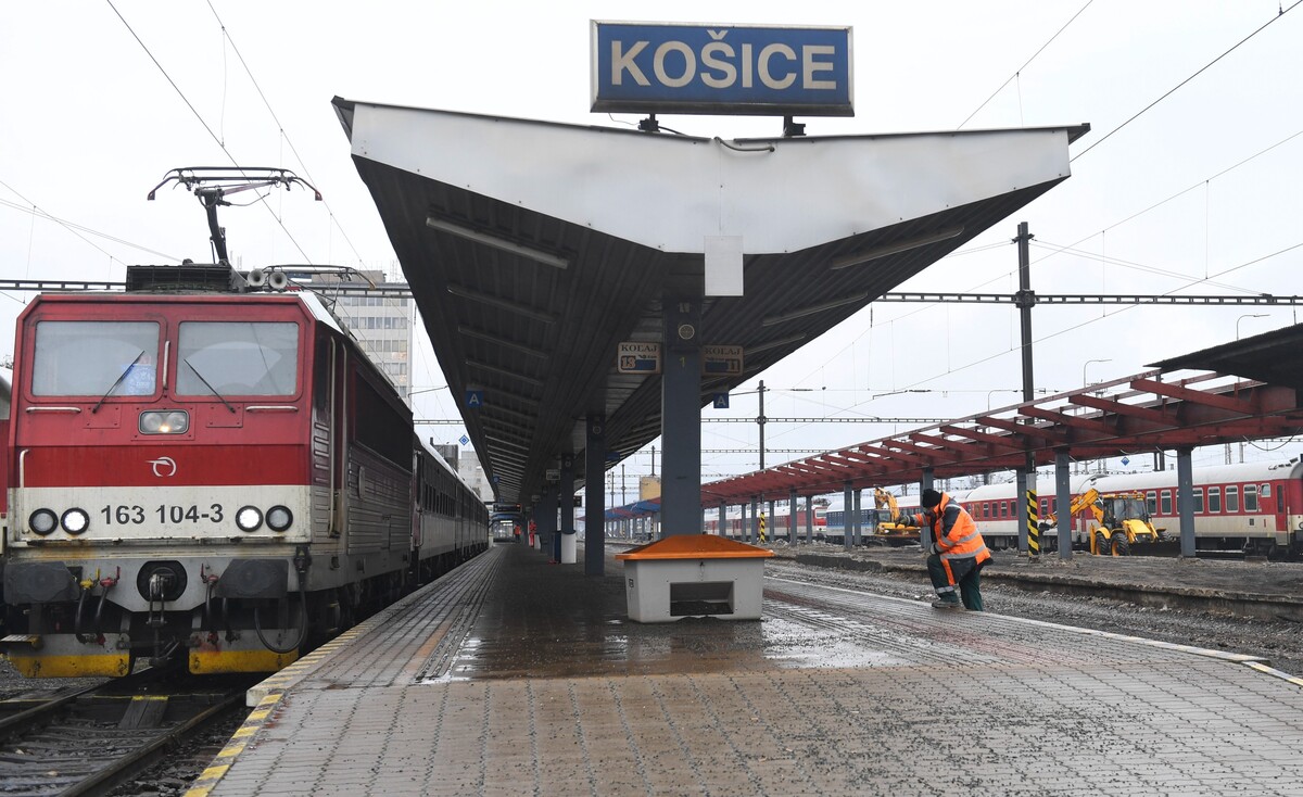 Stanica Košice rýchlik