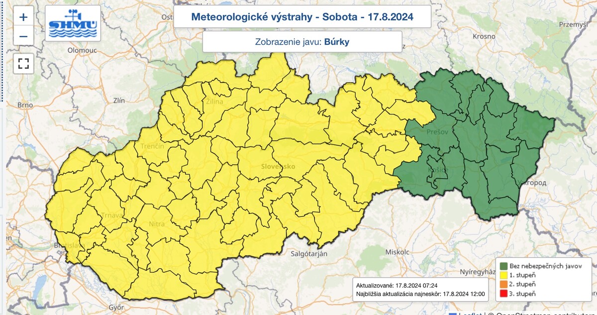 burky mapa 