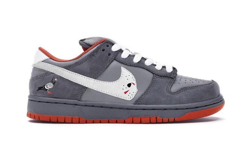 Falešné Nike Dunks, které požehnal Jeff Staple. Lidé si mohou objednat padělek žádaného modelu, který není od Nike.