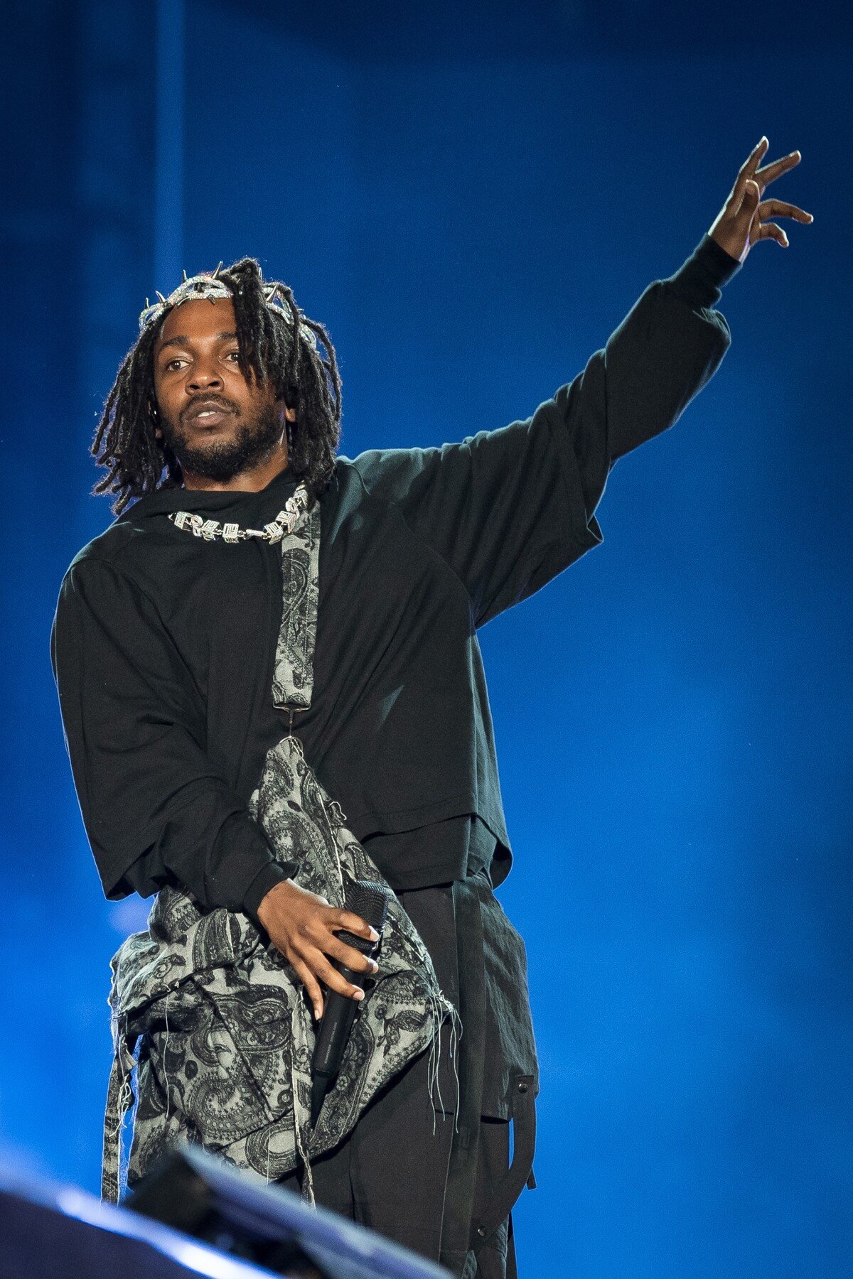 Kendrick Lamar na festivale Rolling Loud v Miami.