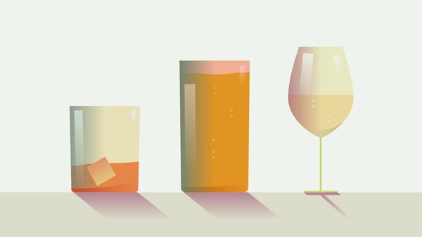 Pokud budete míchat pivo, víno a tvrdý alkohol dohromady, opijete se ještě rychleji.