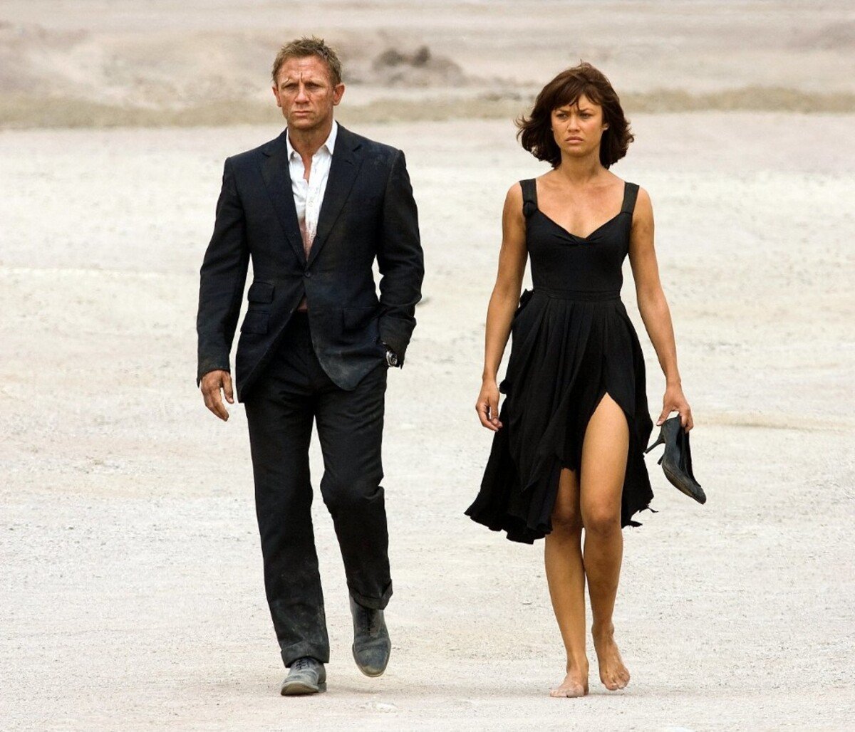 Quantum of Solace Olga Kurylenko Daniel Craig James Bond