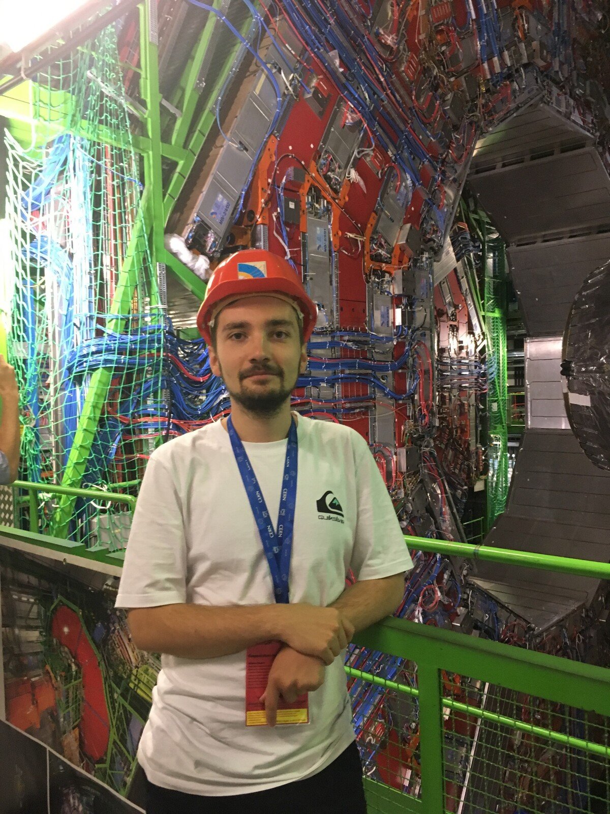 Martin sa vďaka štúdiu na Oxforde dostal aj na polročnú stáž do CERN-u.