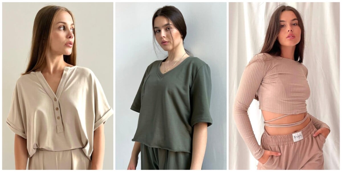 Slovenská značka Studió Loungewear ťa zaujme dizajnom, ale aj udržateľnou filozofiou výroby. Okrem basic strihov má v ponuke aj sexi crop topy s viazaním či stojačikom.